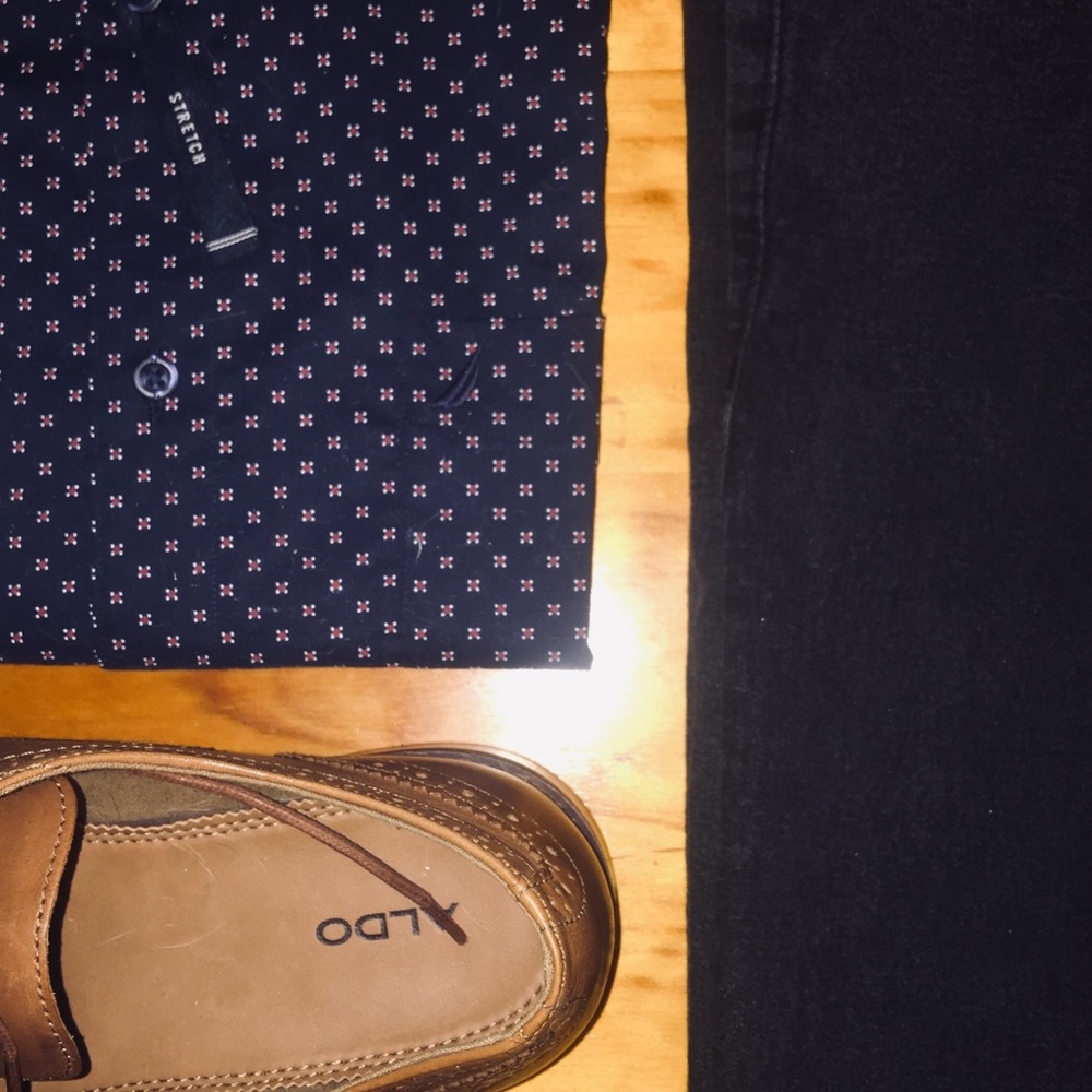 PRINT DRESS SHIRT - Picture 3 of 3